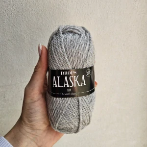 Alaska 03 - svetlo sivá 100% ovčia vlna