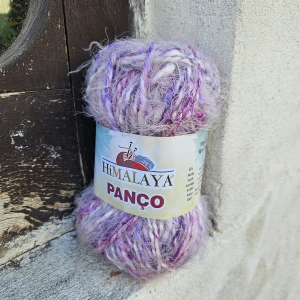 Panco 62616 - fialovo ružová mäkká chlpatá hrubšia vlna