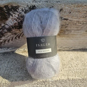 Silk Mohair 48 - svetlejšia sivá tenká vlna z kid mohéru a hodvábu