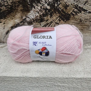 Glória 52077 - Svetlo ružová akrylová tenká vlna