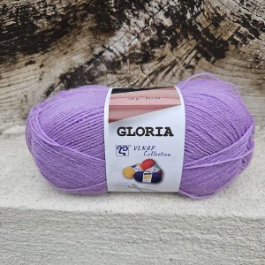 Glória 53111 - Fialová akrylová tenká vlna