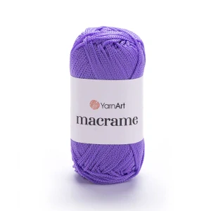 Macrame 135 - Svetlo fialová špagátová lesklá háčkovacia priadza