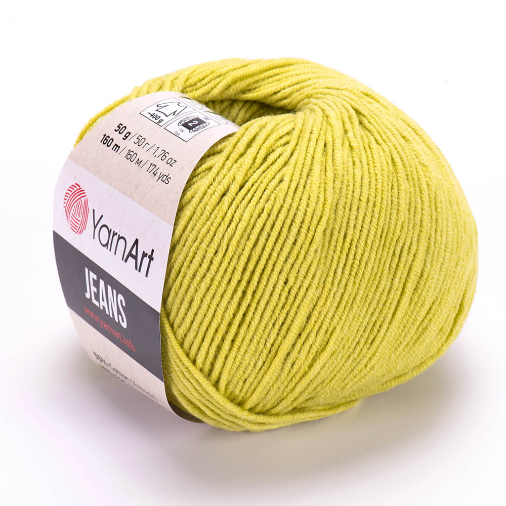 Jablkovo zelená letná priadza Jeans 29