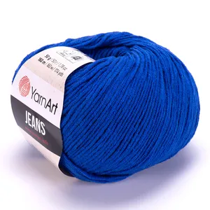 Parížska modrá letná priadza Jeans 47