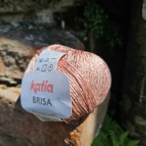 Tmavo vintage staro púdrovo ružová letná priadza Brisa s viskózou 40