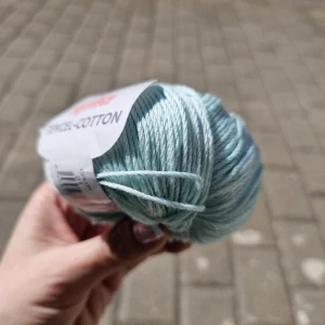 iba 6ks! Svetlo mentolovo zelená priadza s lyocel vláknom Tencel Cotton 21