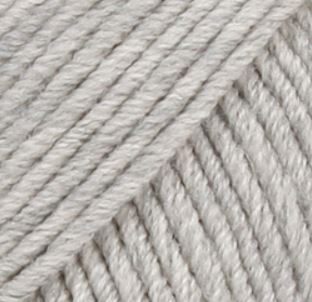 Svetlo sivá Merino Extra Fine MIX vlna 05