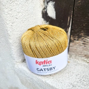 Gatsby 20 - Zlatá priadza s leskom  