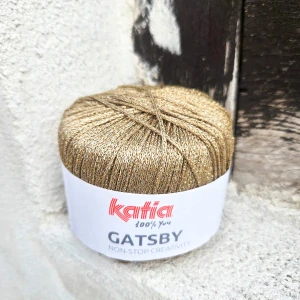 Gatsby 45 - Stredne zlatá priadza s leskom 