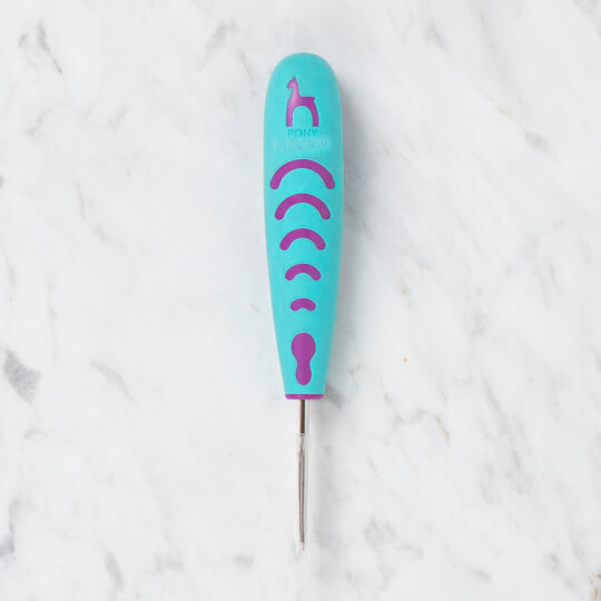 0,6 mm oceľový háčik s ergonomickou rúčkou /13cm