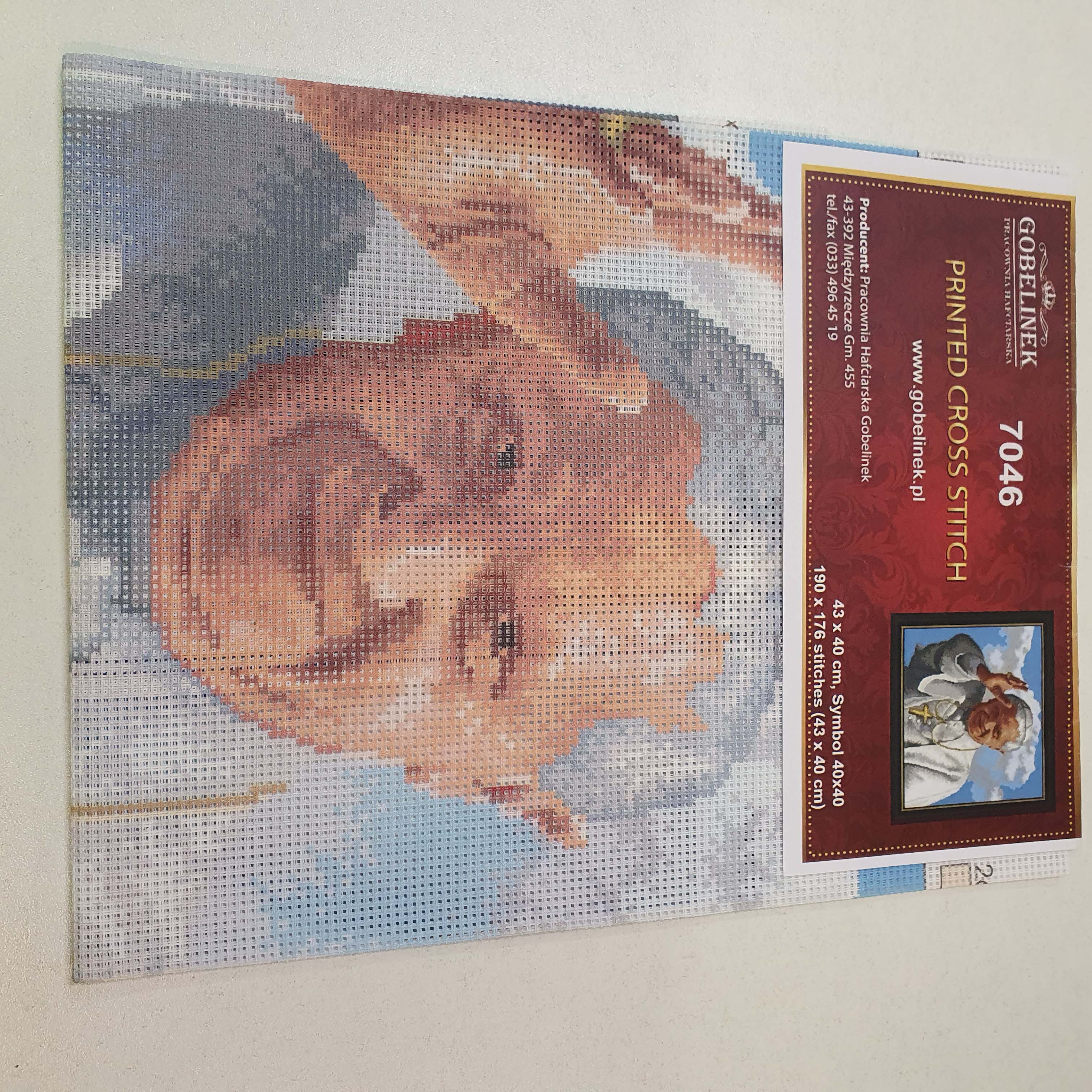 43x40 cm - Gobelín 62 - bez muliniek 