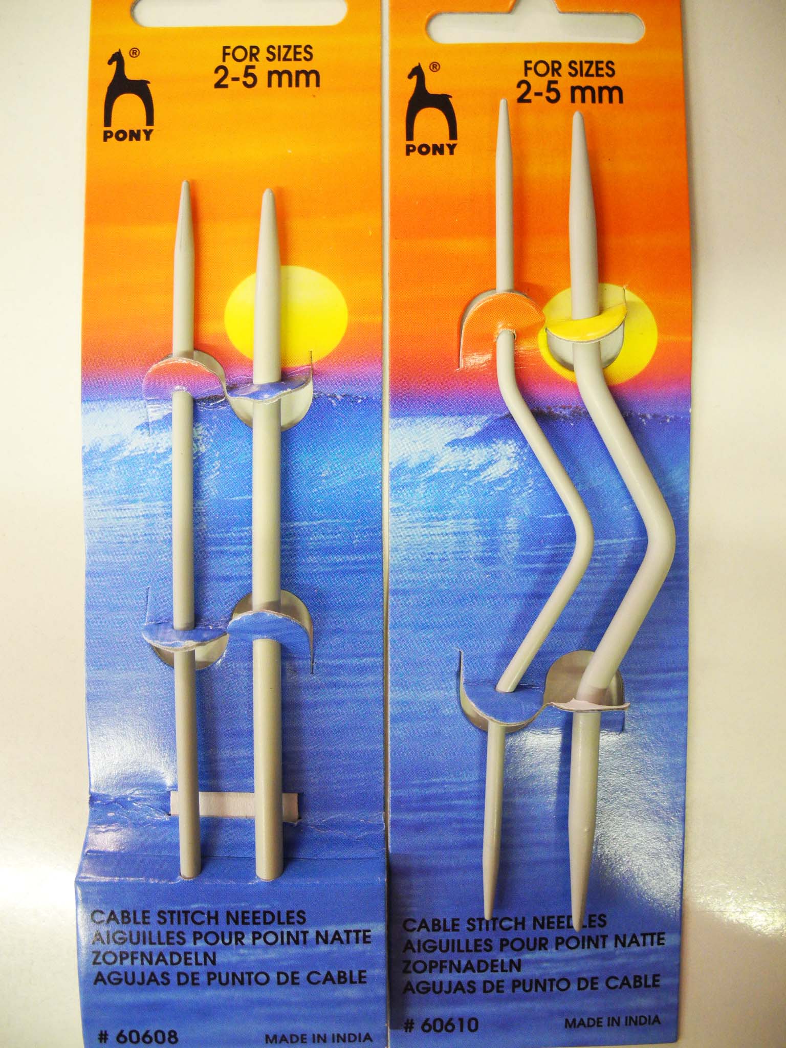 Pomocné ihlice na osmičkový vzor rovné 3 - 4mm