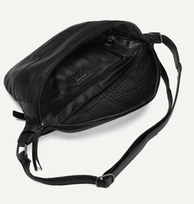 Muud Living - Vegas XL - čierna koža - taška na klbká