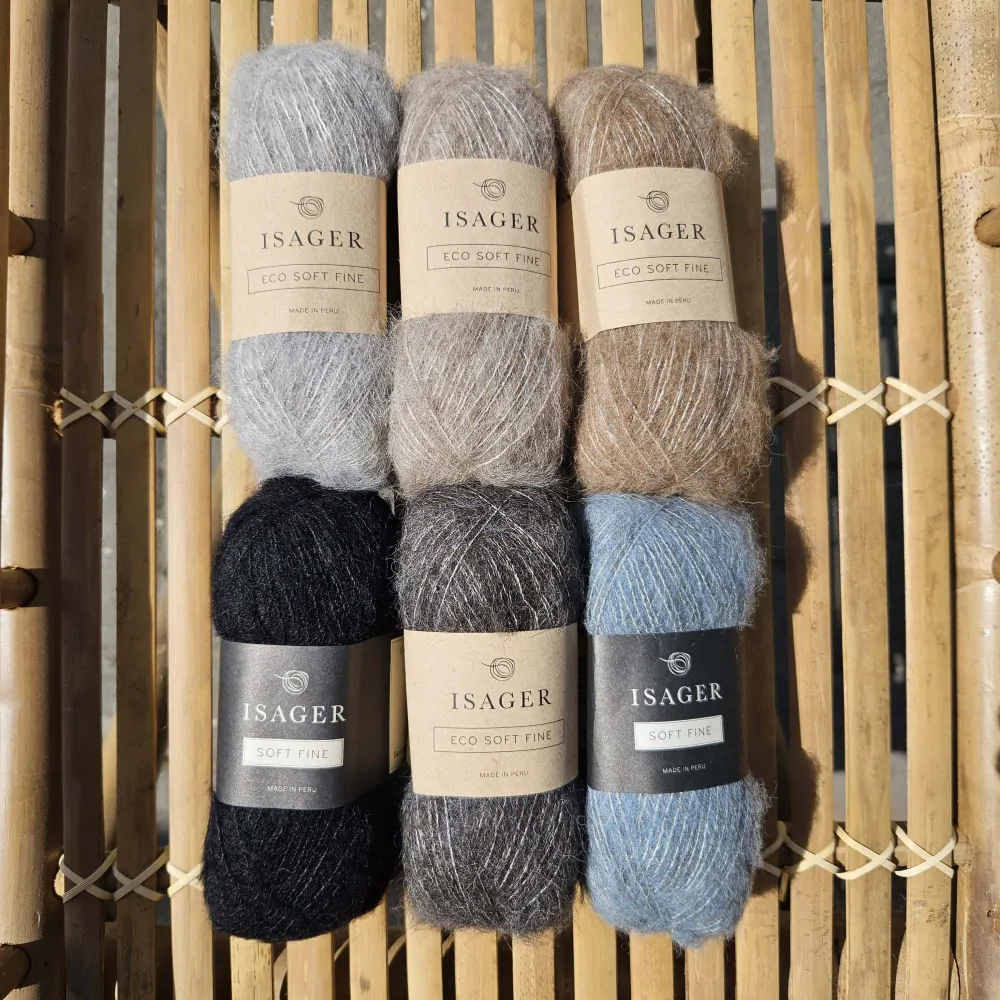 Soft Fine 3 - horčicová tenšia vlna z alpaky, hodvábu a jaka