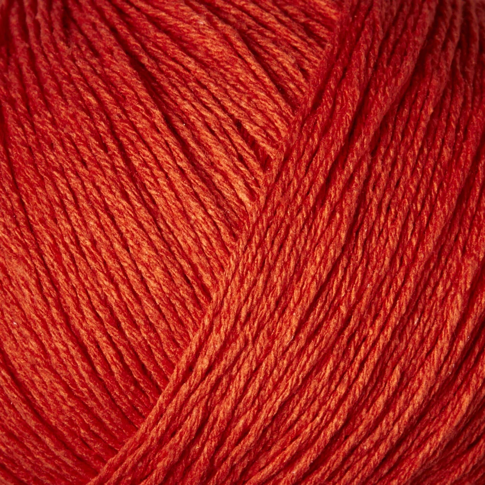 Pure Silk - Blood Orange - červeno oranžový 100% buretový hodváb