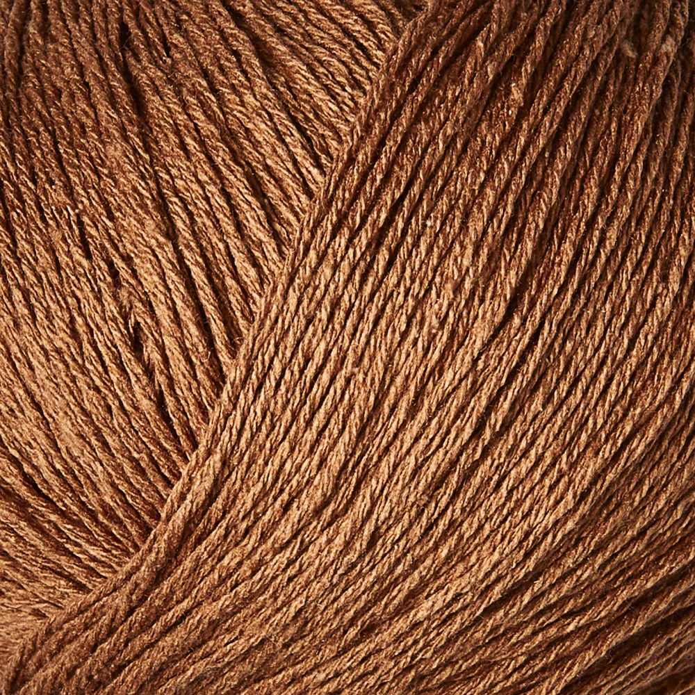 Pure Silk - Copper - hrdzavý 100% buretový hodváb