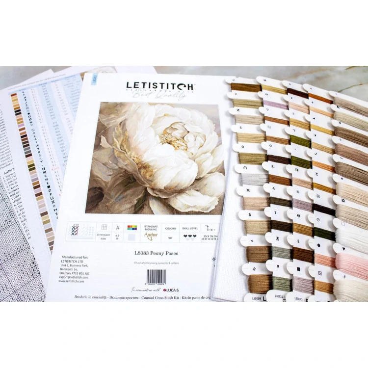 Sada na vyšívanie S MULINKAMI - 35x35 cm - Gobelín SLETIL8083