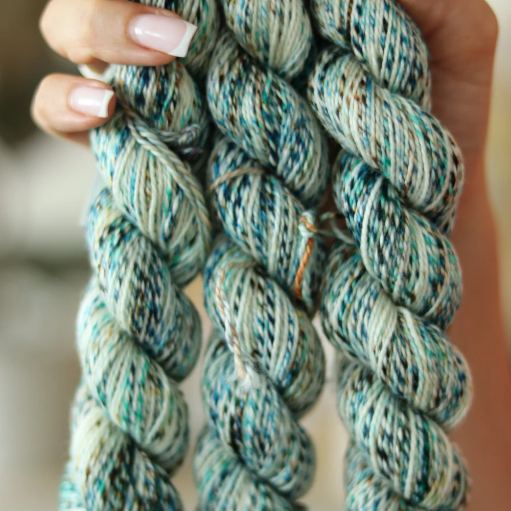 Torzal 230 - Sea Horse - smotanovo morská 100% superwash merino vlna