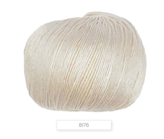 Silky 8176 - prírodná ecru letná priadza zo 100% hodvábu