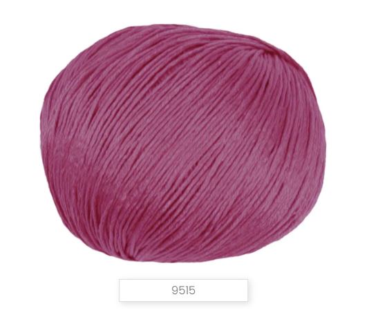 Silky 9515 - magenta cyklámen letná priadza zo 100% hodvábu