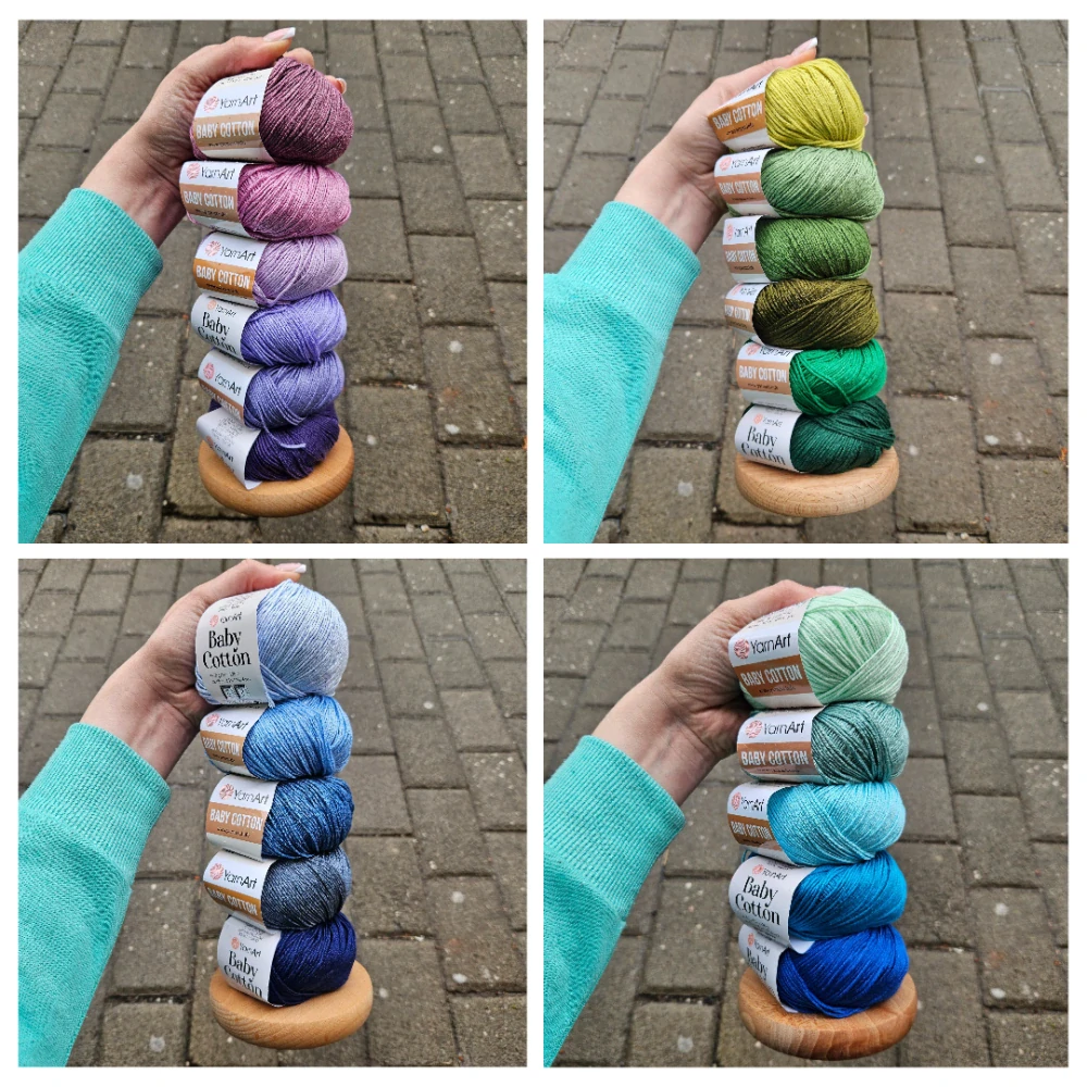 Baby Cotton 404 - svetlo piesková letná zmesová priadza 