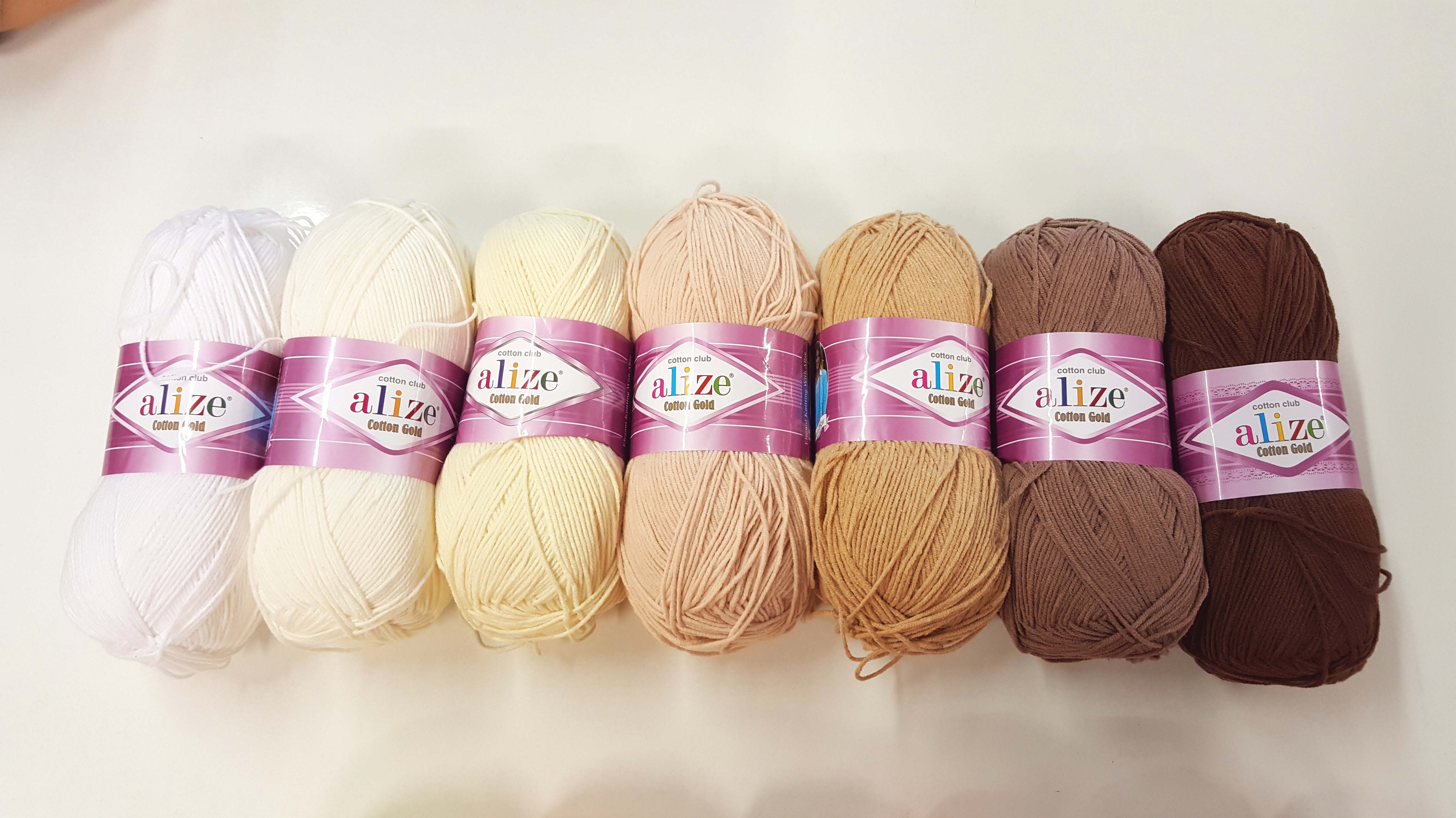 Cyklámenovo ružová odľahčená bavlnená priadza Cotton Gold 149