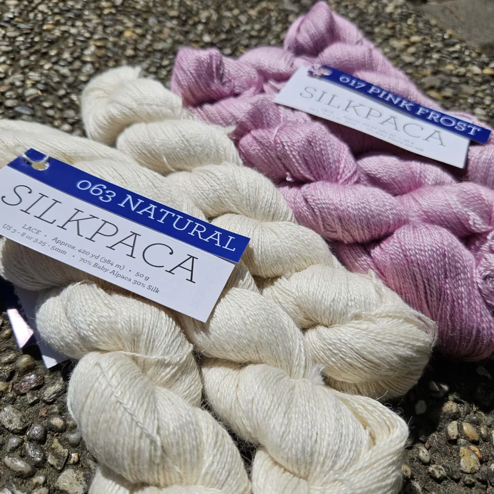 Silkpaca - paríž modrá tenučká vlna z baby alpaky a hodvábu - iba 4ks!