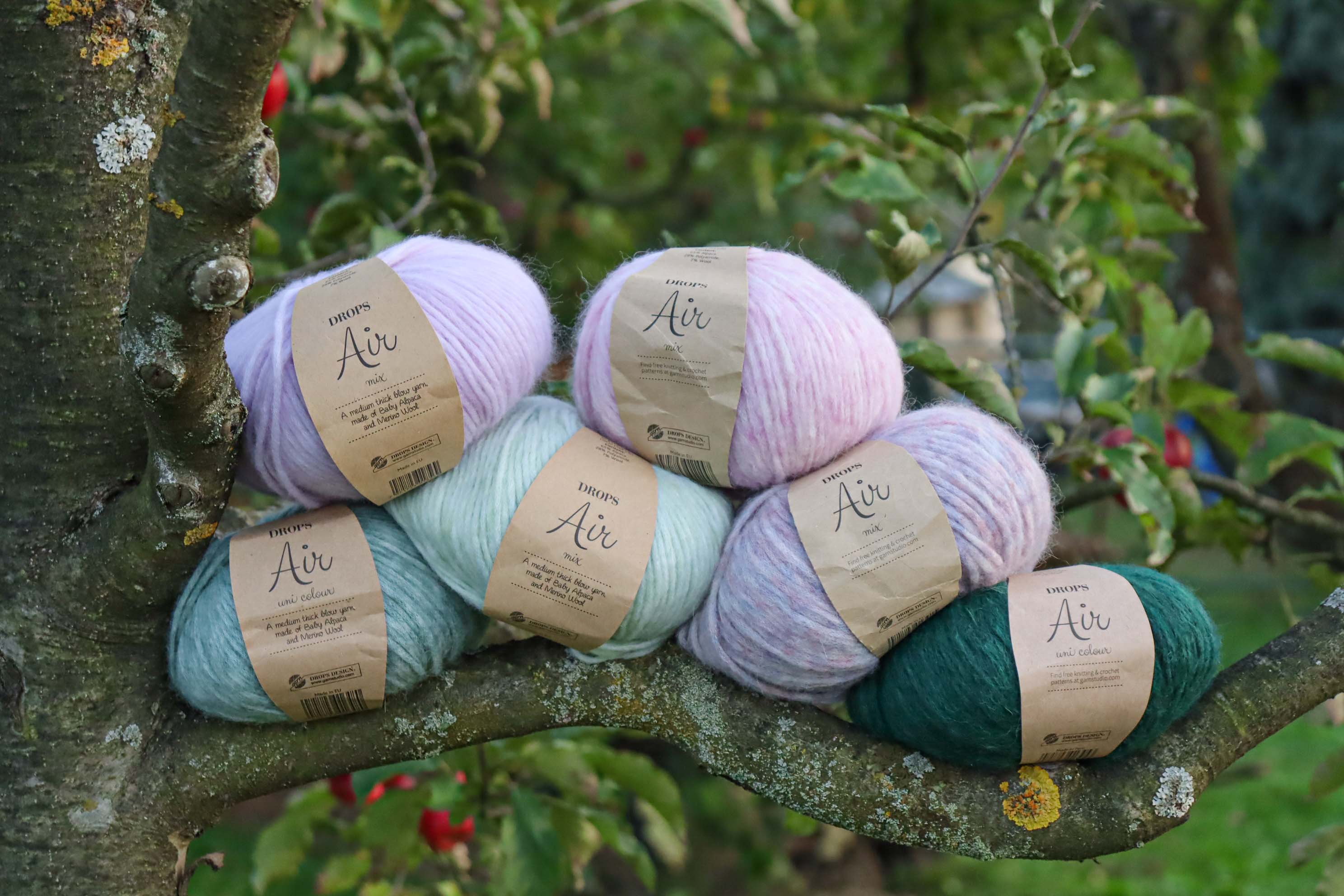 Air 30 - Vintage zeleno morská striekaná vzdušná zmesová vlna 