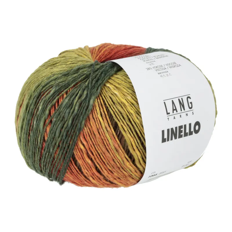Iba 1ks! Linello 0055 - jesenná letná priadza s ľanom, bavlnou, viskózou