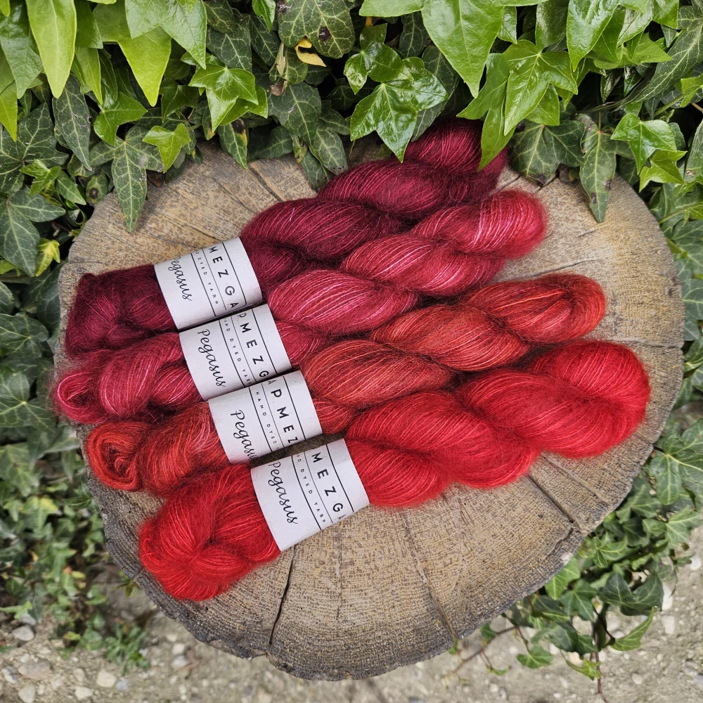 Pegasus - 231 - petrolejová tenká mohérová priadza s hodvábom